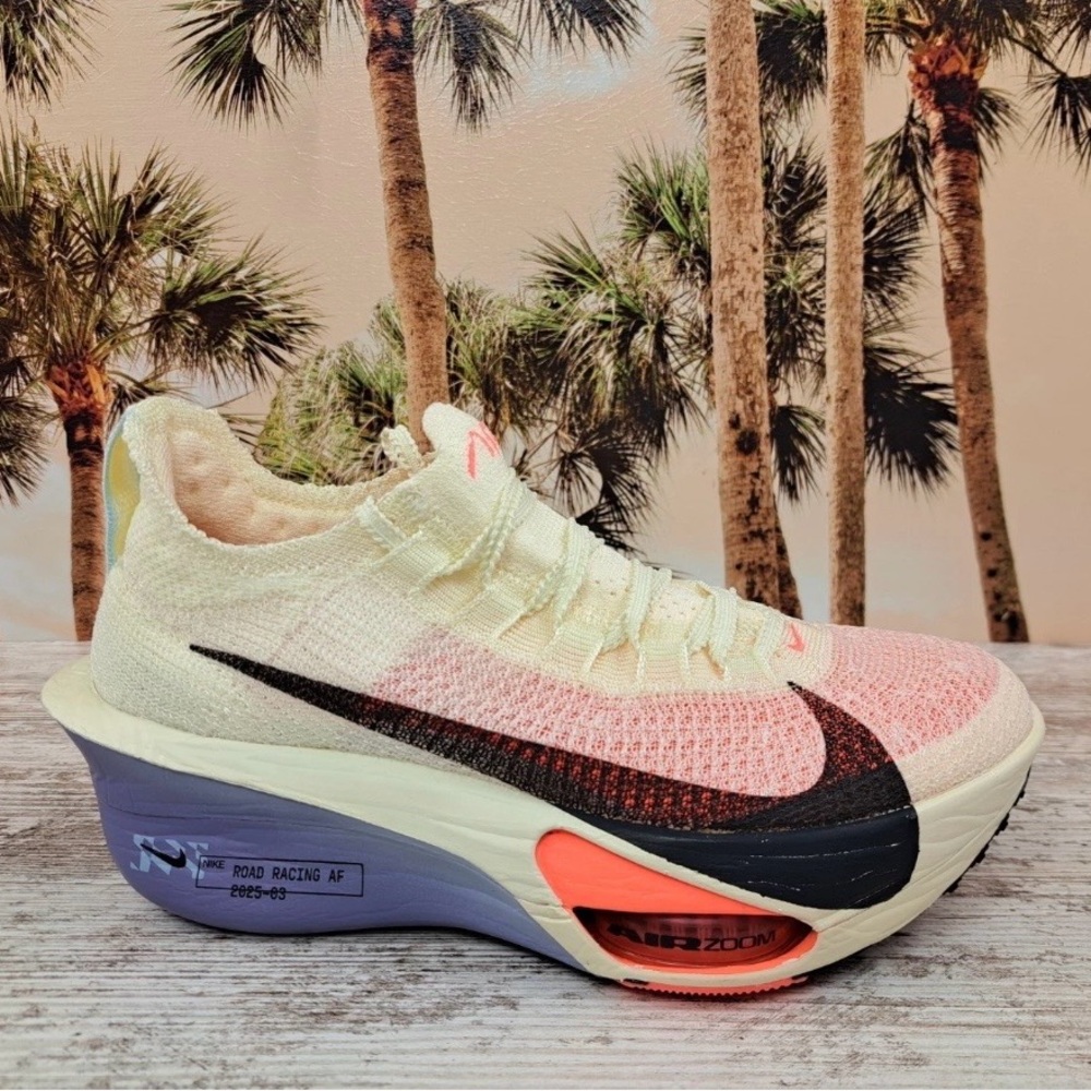 Nike Air Zoom 💅 Alphafly NEXT% 3 Coconut White Shoes FD8315-101 Size 9 NEW - Picture 4 of 14